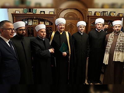  توقيع مذكرة تعاون بين الإدارة الدينية لمسلمي روسيا ودارالإفتاء الأردنية في موسكو