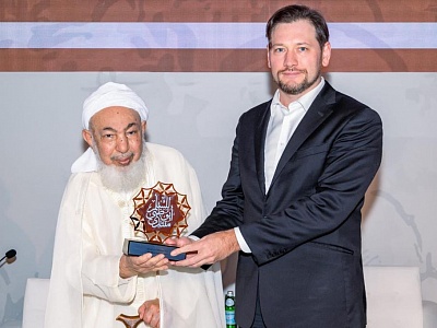 Damir Mukhetdinov spoke at the VIII Peace Consolidation Forum in Abu Dhabi