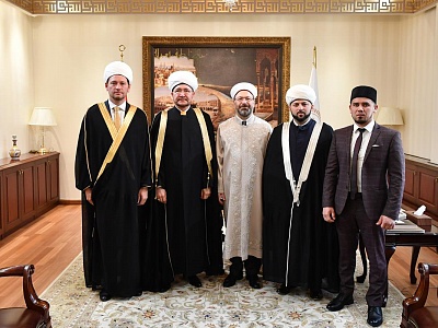 Executive Secretary of the International Muslim Forum Damir Mukhetdinov met with the mufti of Turkey